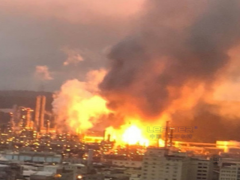 臺(tái)灣一煉油廠(chǎng)突發(fā)爆炸
